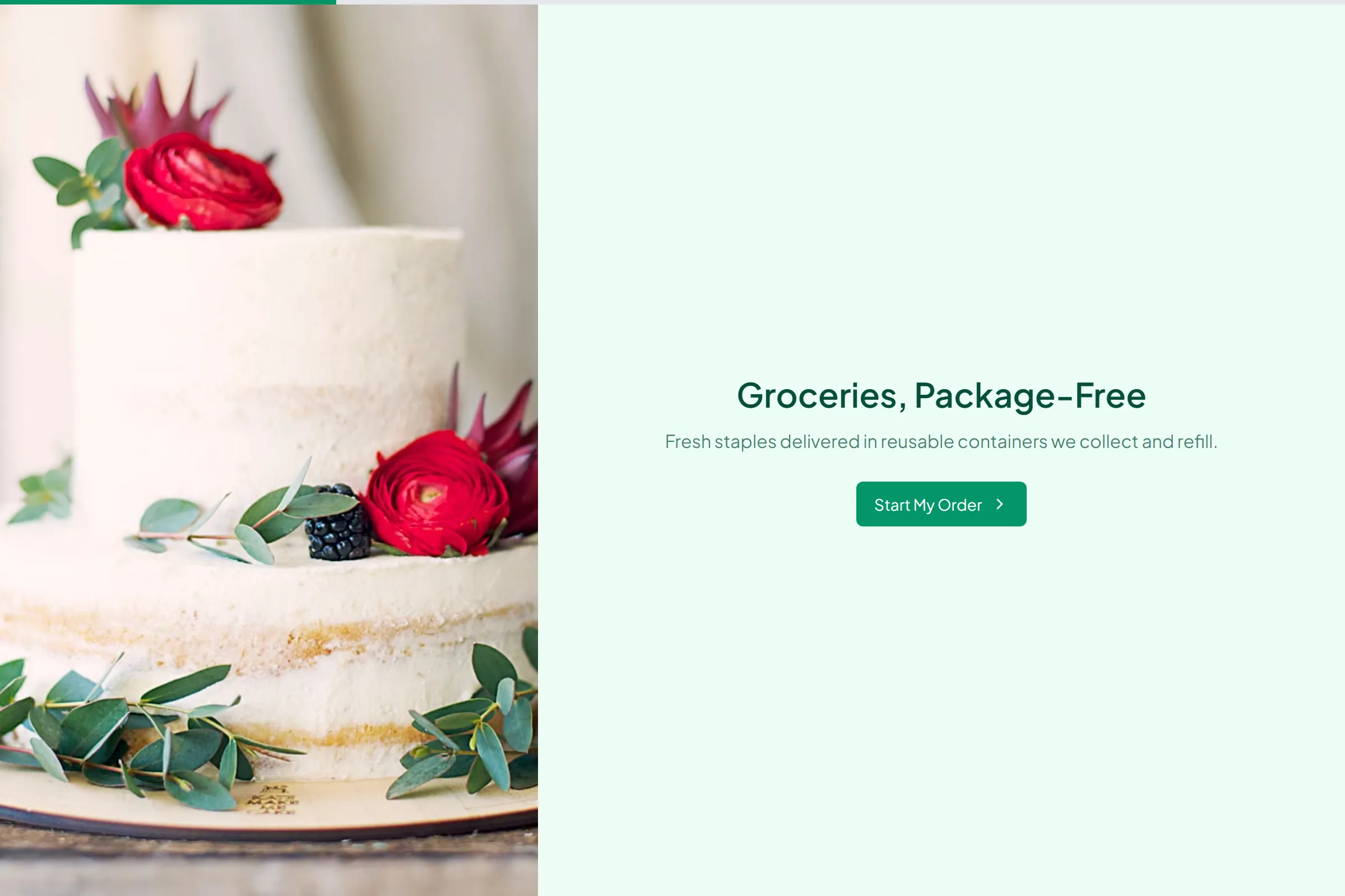Zero-Waste Grocery Delivery template preview